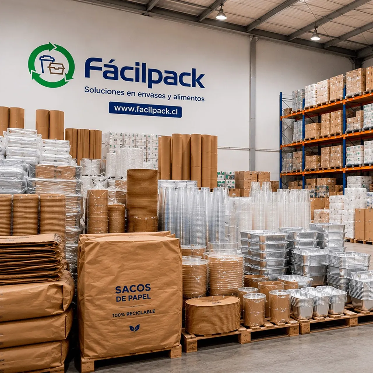 Envases y productos de Fácilpack