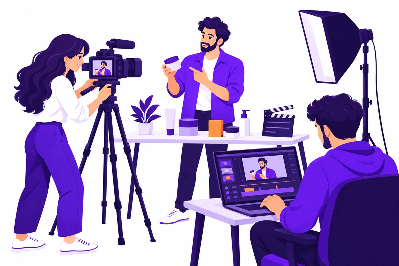 Jornada de grabación, fotografía y edición de contenidos.